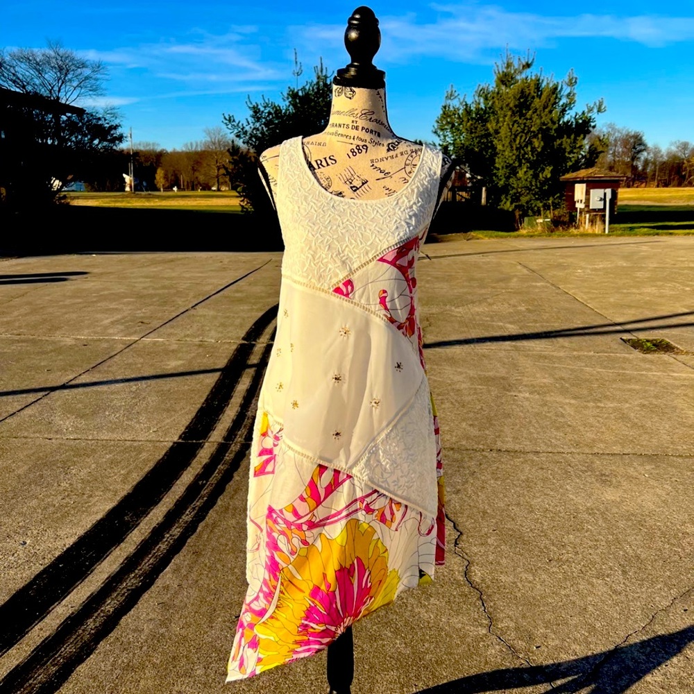 Anthropologie Leifnotes Dress Sz 8 Sleeveless Like New